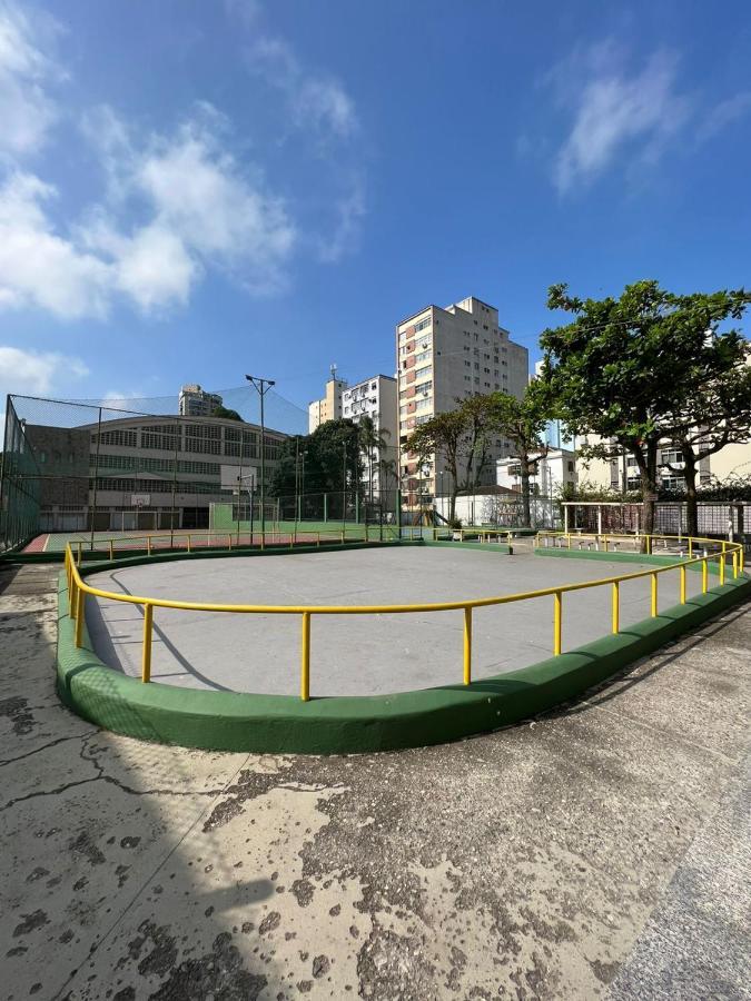 Lindo Apartamento Em Frente A Praia - Santos Apartamento Exterior foto